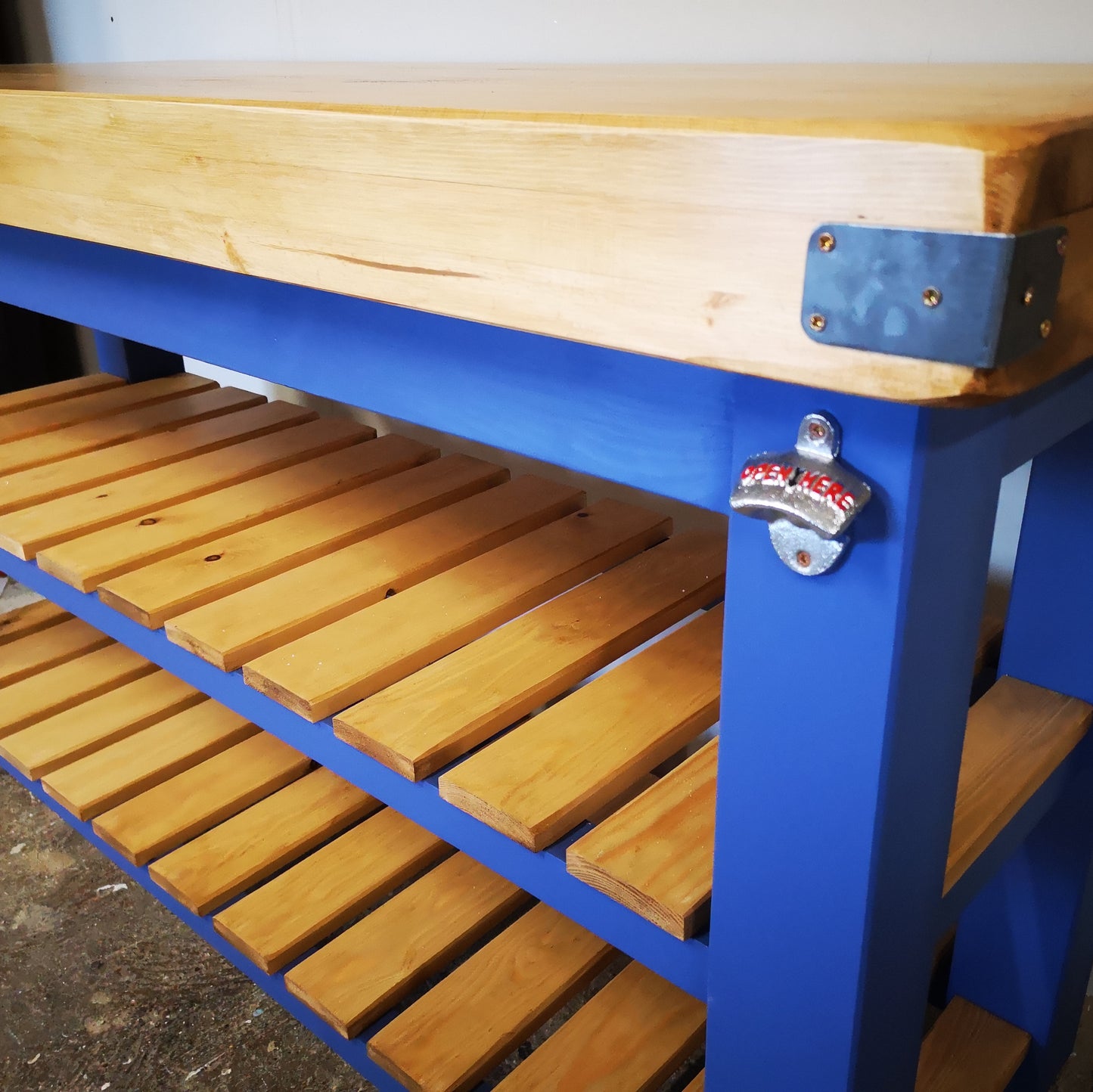 Kitchen Butcher Block Island