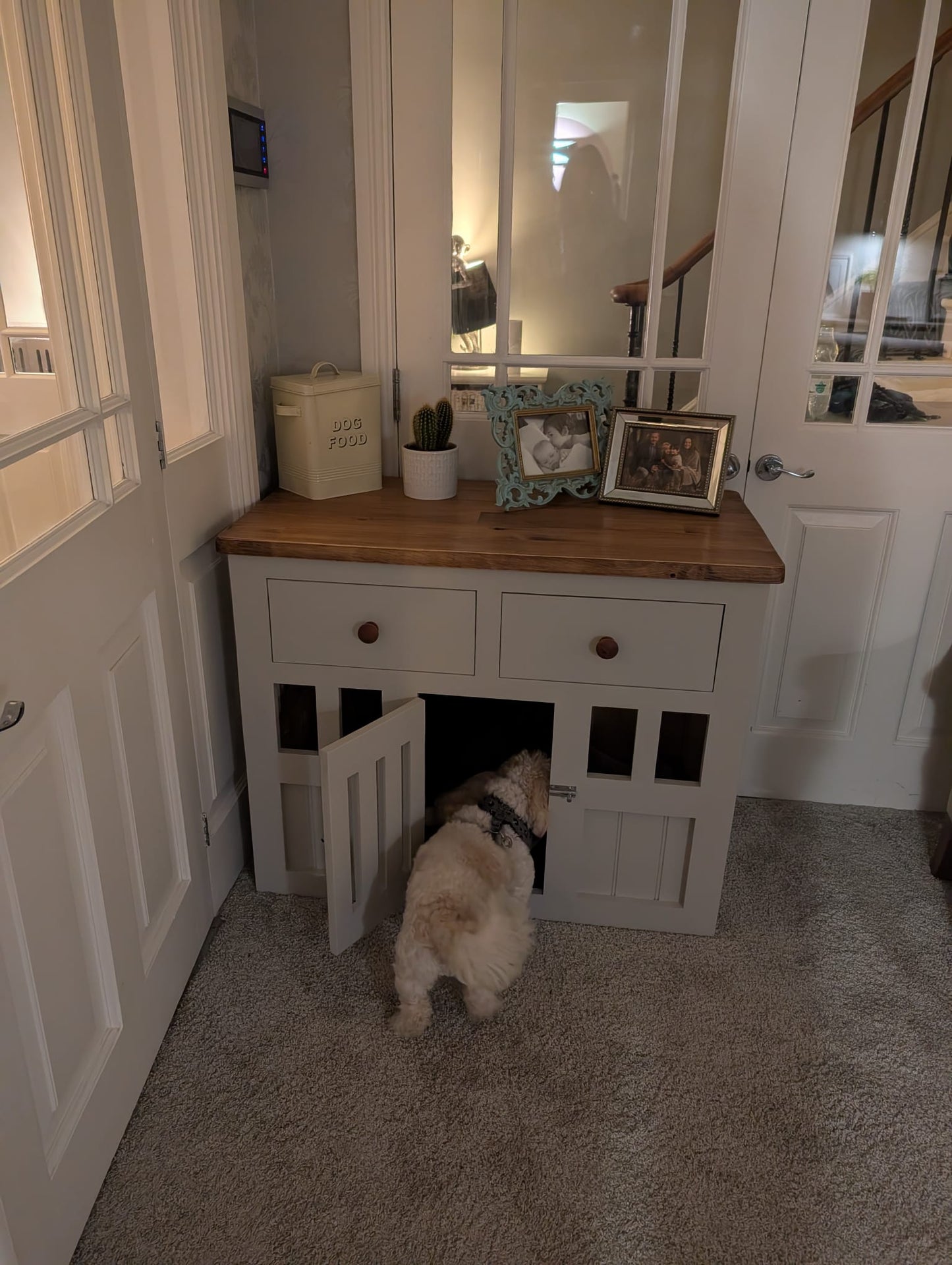 Medium Dog Crate with Drawers