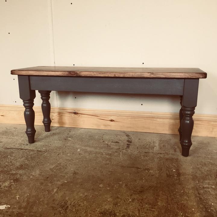 Farmhouse Dining Bench - Curvy